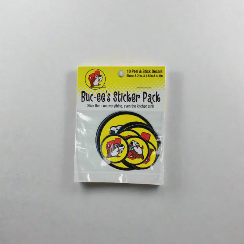 Buc-ee's Authentic Vinyl Stickers & Decals
