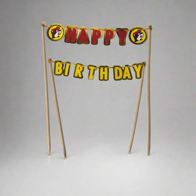 Buc-ee's Authentic Party Cake Topper