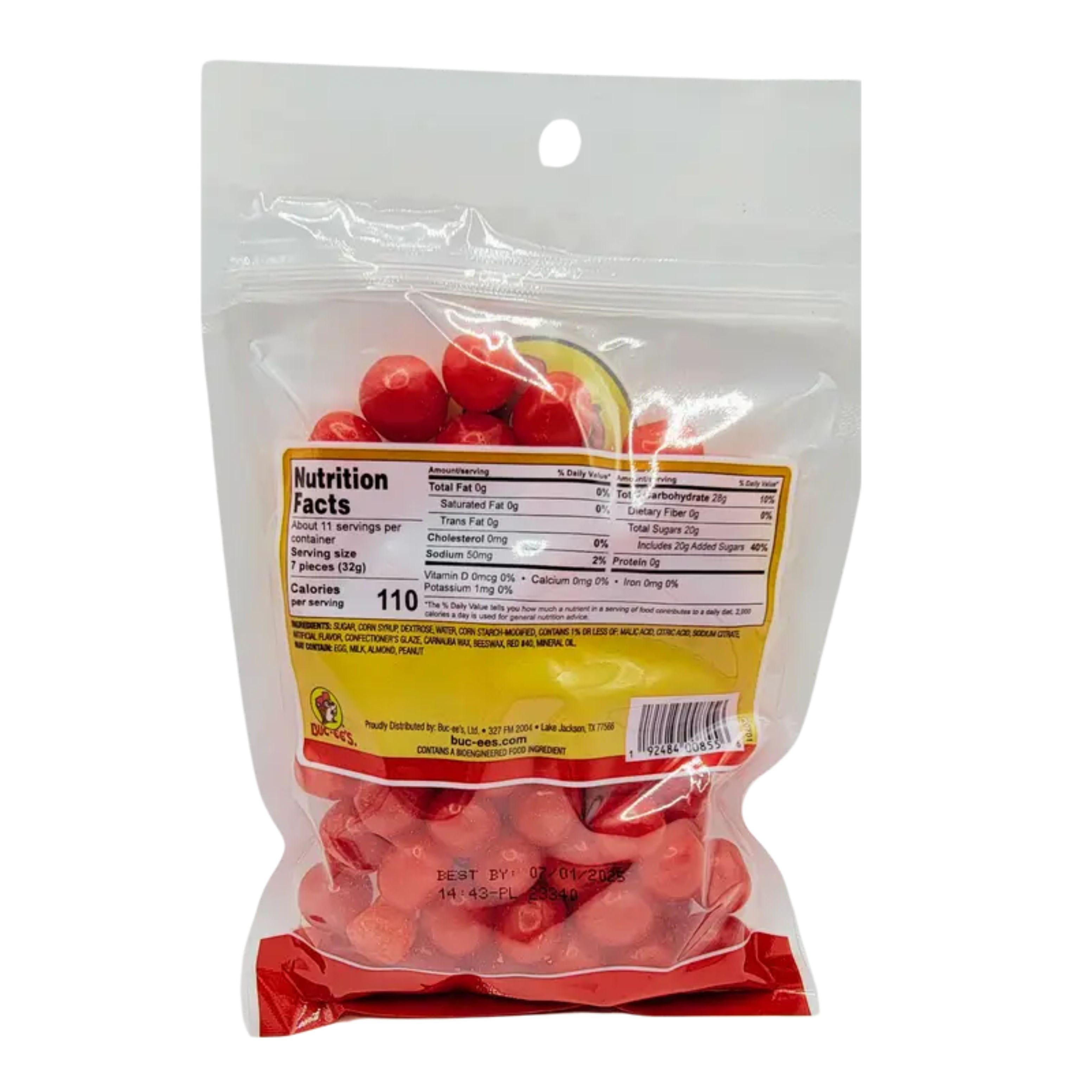 Buc-ee's 3 Pack Sweet and Sour Hard Candy Balls