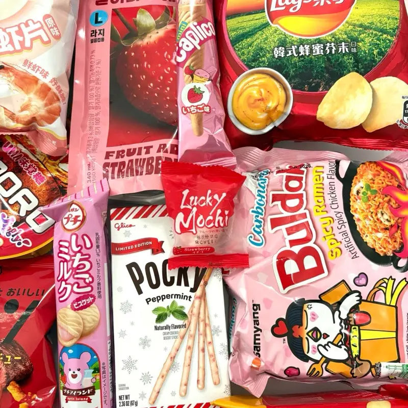 15lb Asian snack box Best Value Ramen Snacks Drinks Multipack Combo Gift