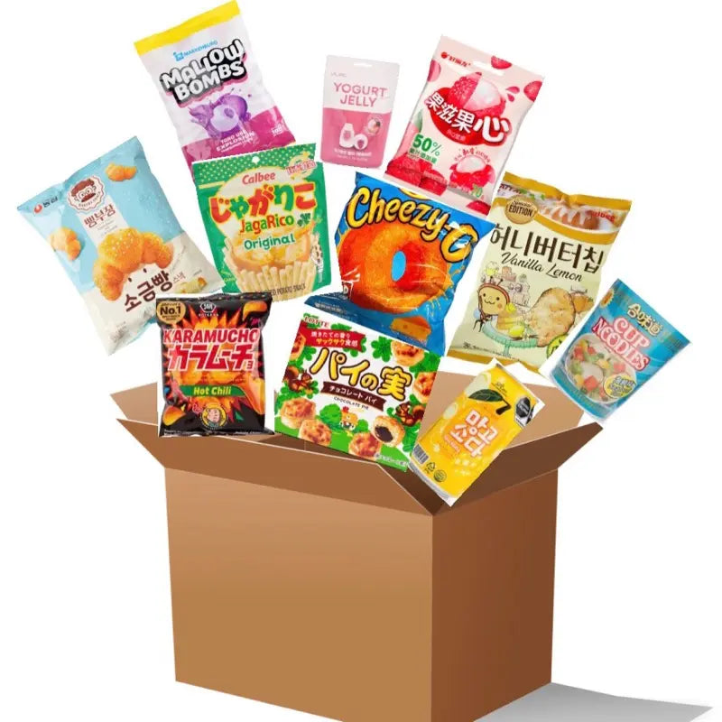 3LB Asian Snack Box Lover Pack- Full Sizes Snack Box