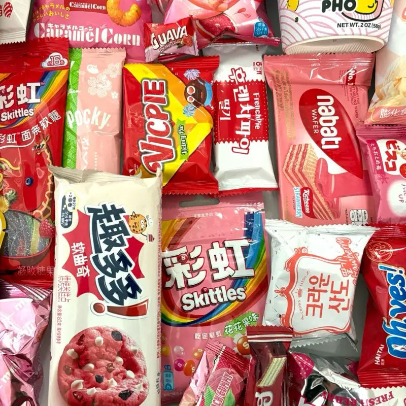 15lb Asian snack box Best Value Ramen Snacks Drinks Multipack Combo Gift