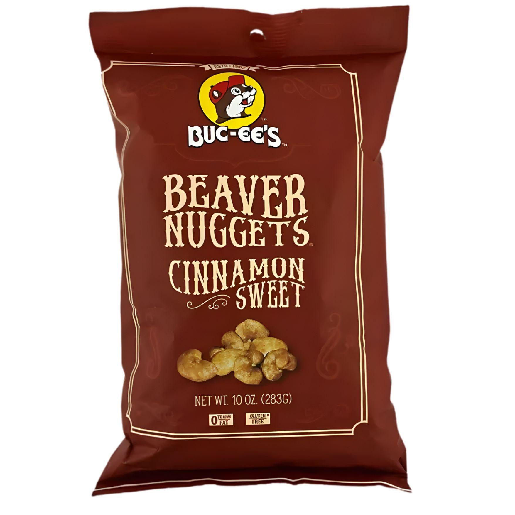 Buc-ee's Sweet, Crispy, Crunchy Beaver Nuggets 3 Pack Flavored Trio Snack Bundle