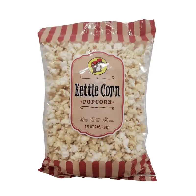 Buc-ee's Pack of 4 Snack Bundle with Beaver Nuggets Steakhouse Beef Jerky 12 Flavor Gummi Bears & Kettle Corn Popcorn