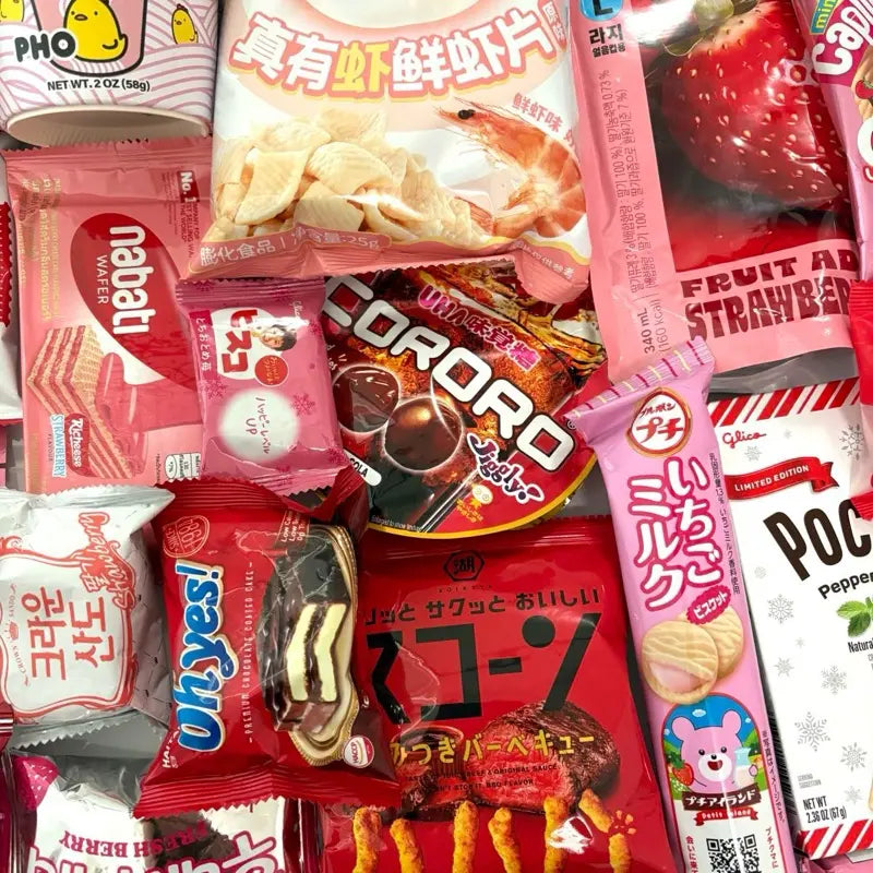 15lb Asian snack box Best Value Ramen Snacks Drinks Multipack Combo Gift