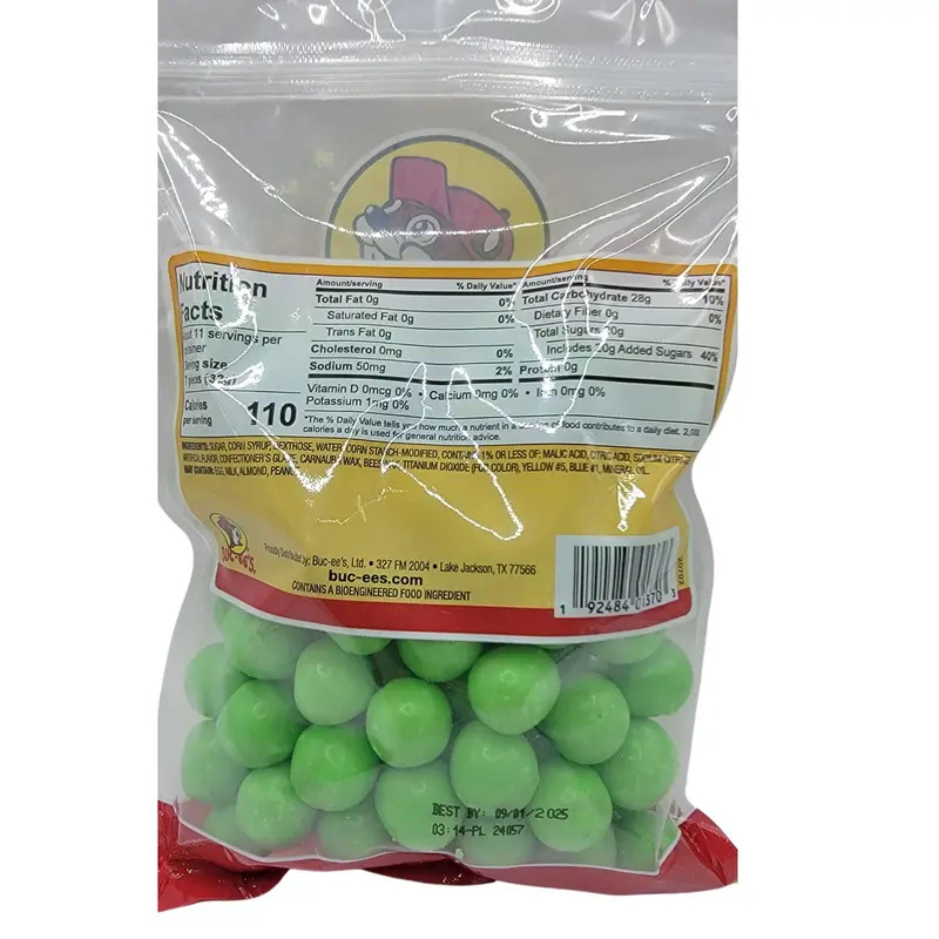 Buc-ee's 3 Pack Sweet and Sour Hard Candy Balls