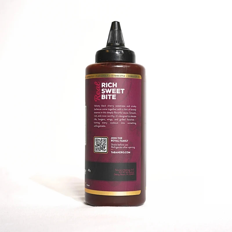 Authentic Tabañero Bourbon Black Cherry BBQ Sauce (14.5 oz.)