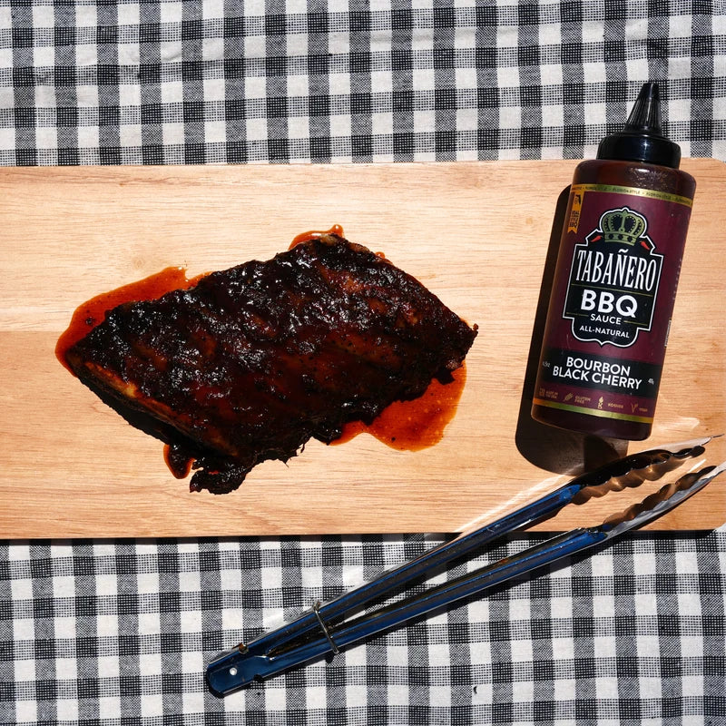 Authentic Tabañero Bourbon Black Cherry BBQ Sauce (14.5 oz.)