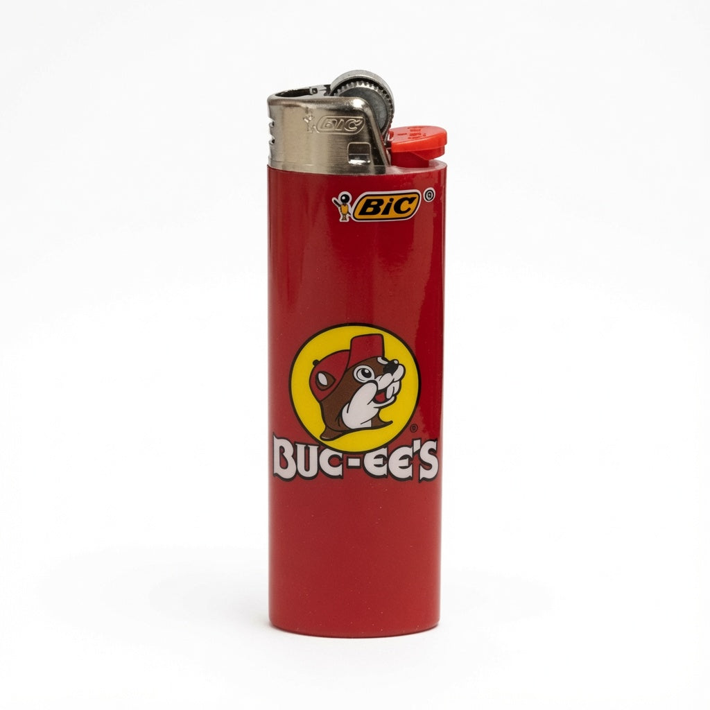Buc-ee's Authentic Red Bic Pocket Lighter