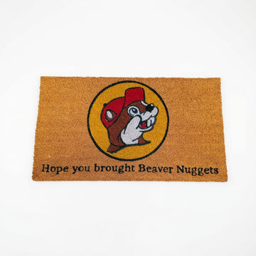 Buc-ee's Authentic Natural Fiber Welcome Doormat (16" x 28")