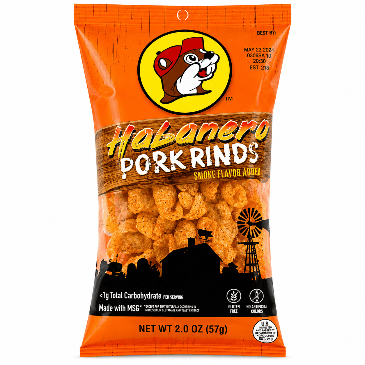 Buc-ee's Pork Rinds