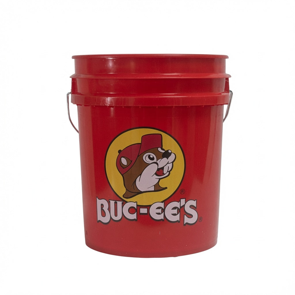 Buc-ee's Authentic Classic Red 5-Gallon Bucket