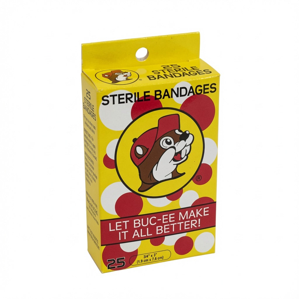 Buc-ee's Authentic Sterile Adhesive Bandages (25 Count)