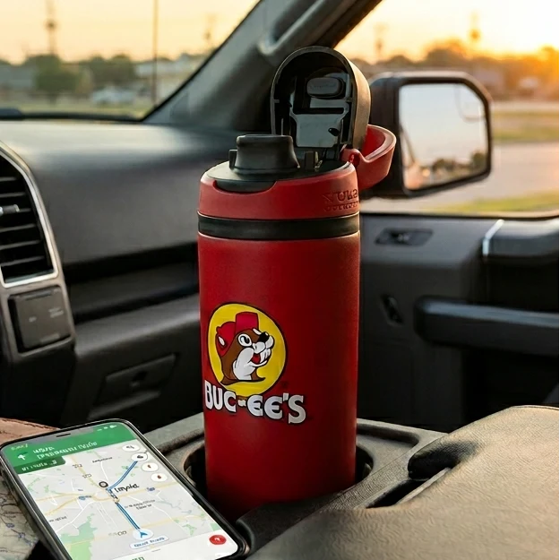 Buc-ee's Classic Red 26oz Hydrobubble Tumbler