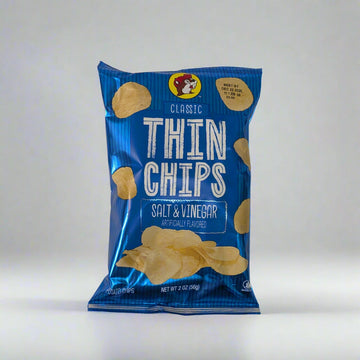 Buc-ee's Classic Thin Chips - Salt & Vinegar