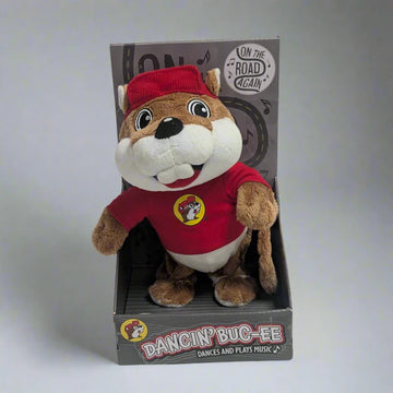 Buc-ee’s Dancin’ Buc-ee Plush, Dancing Musical Stuffed Animal Toy with Music, Interactive Gift for Buc-ee’s Fans