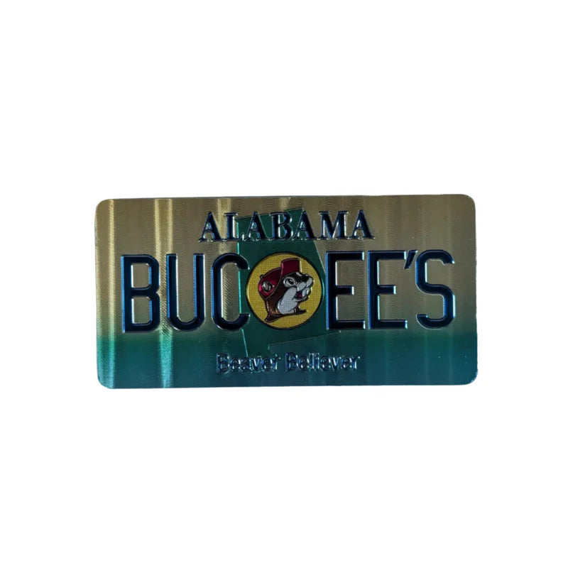 Buc-ee's Authentic Double-Sided Alabama Magnet