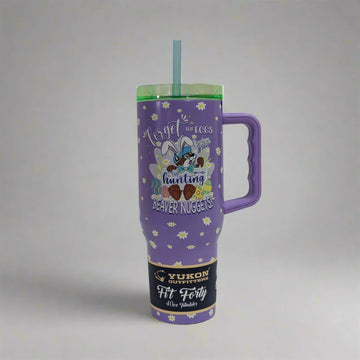 Buc-ee's 40oz Easter 'Hunting Beaver Nuggets' Tumbler