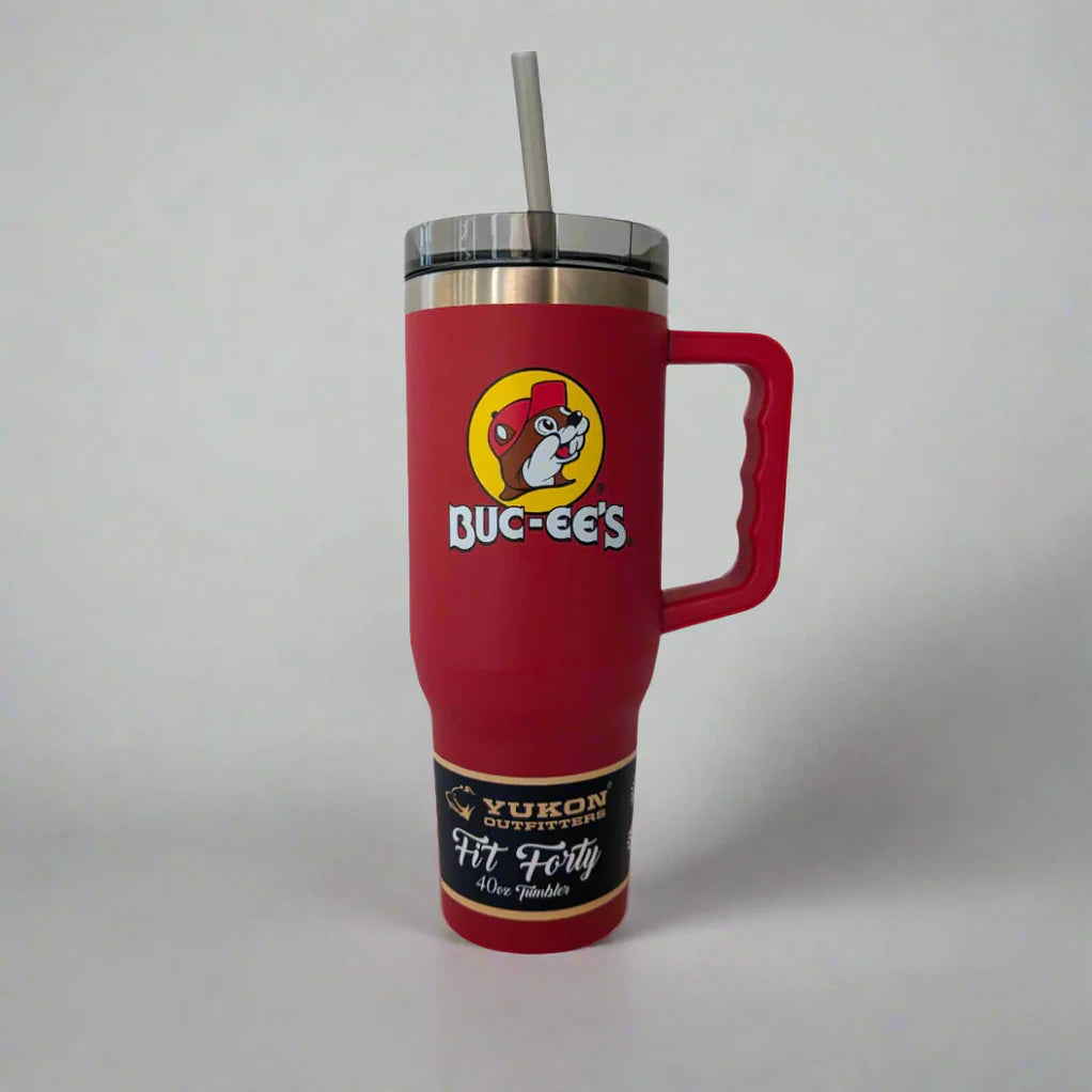 Buc-ee's Classic Red 40oz Fit Forty Tumbler