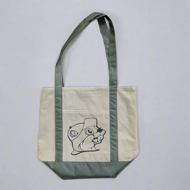 Buc-ee’s Mini Tote Bag, Small Reusable Shopping & Everyday Carry Bag for Snacks, Accessories, Gifts & Errands