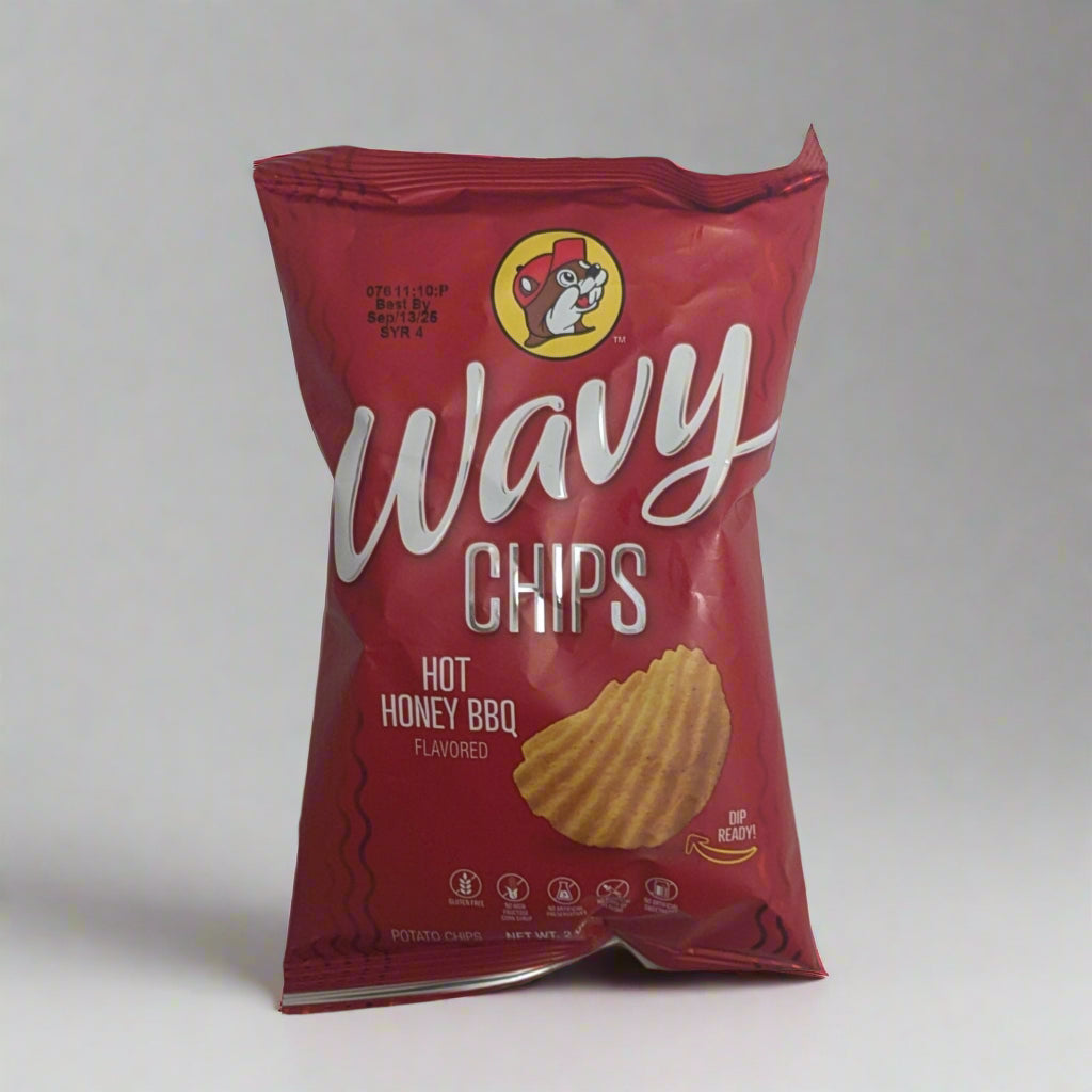Buc-ee's Hot Honey BBQ Wavy Chips