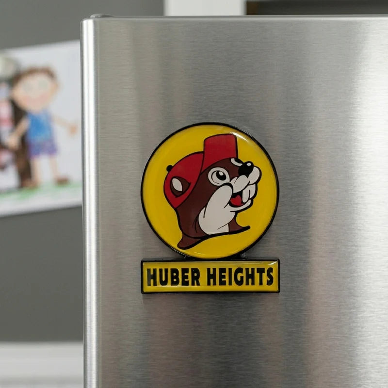 Buc-ee's Authentic Huber Heights Lollipop Sign Magnet