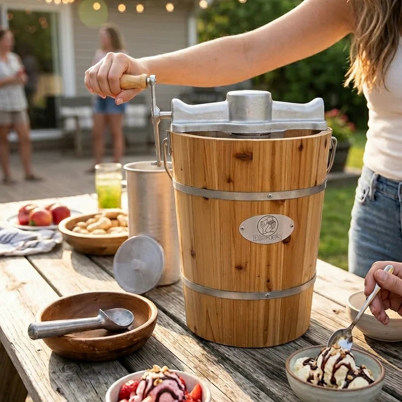 Buc-ee's Authentic Ice Cream Maker