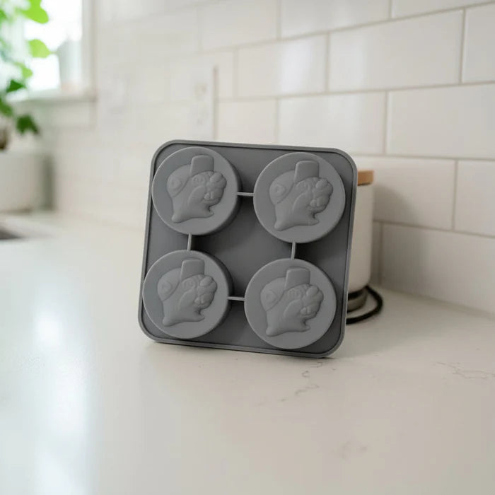 Buc-ee's Silicone Beaver Face Ice Mold Tray