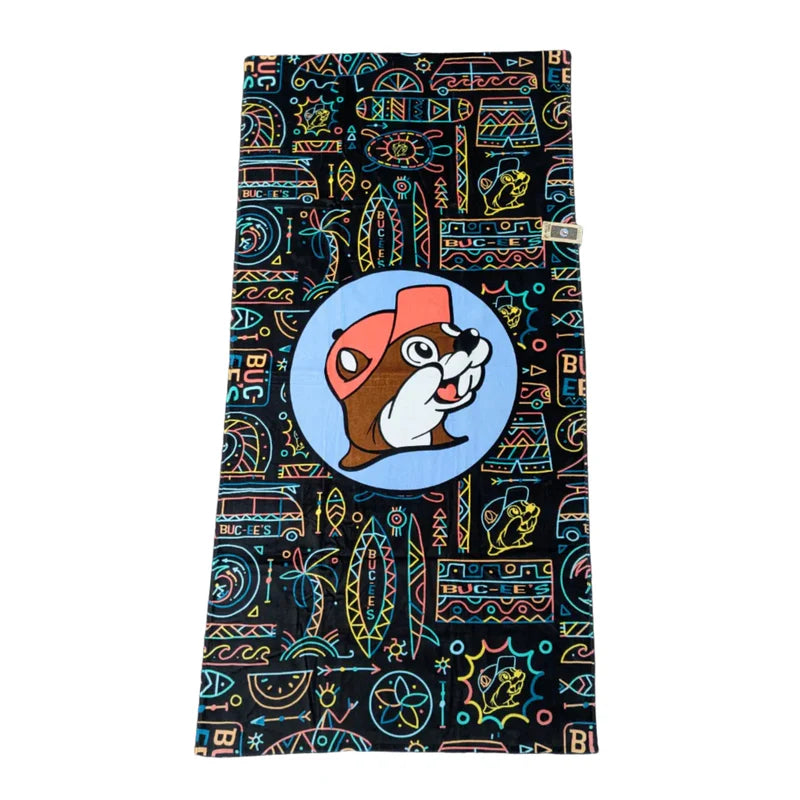 Buc-ee's Official 2026 Summer Beach Towel Collection (100% Cotton)