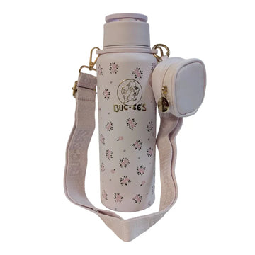 Buc-ee's Pink Floral 40oz Hands-Free Tumbler