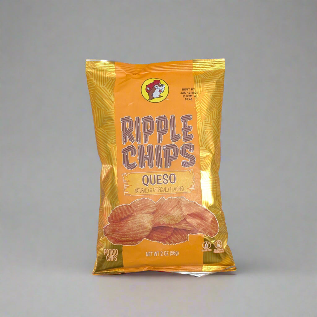 Buc-ee's Queso Ripple Chips