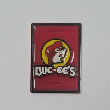 Buc-ee's Authentic Red Dual Level Epoxy Magnet