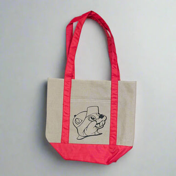 Buc-ee’s Mini Tote Bag, Small Reusable Shopping & Everyday Carry Bag for Snacks, Accessories, Gifts & Errands