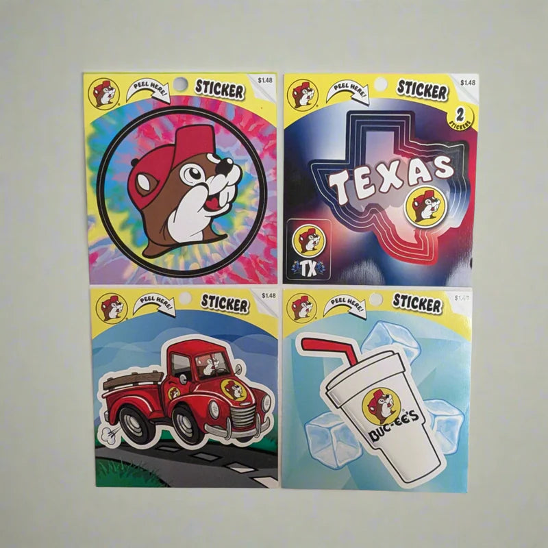 Buc-ee's Authentic Vinyl Stickers