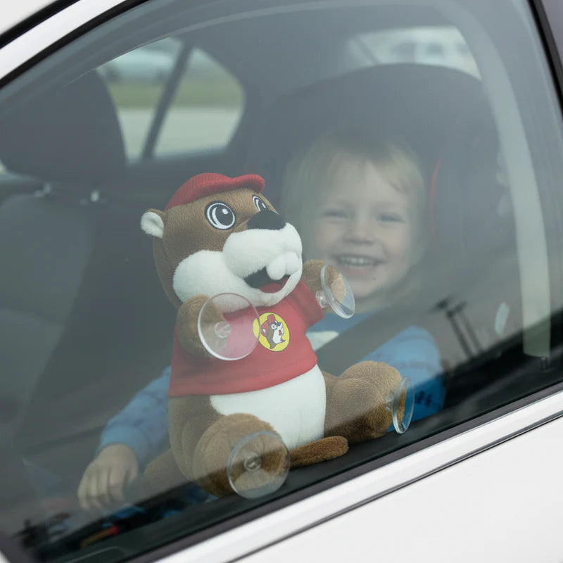Buc-ee's Authentic Mini Suction Cup Window Plush