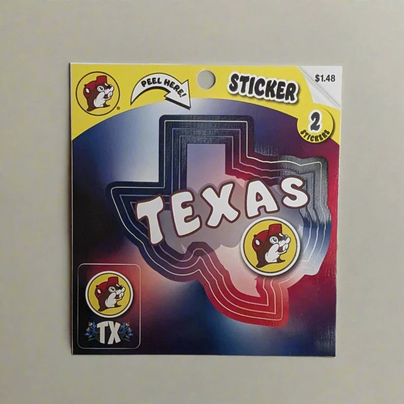 Buc-ee's Authentic Vinyl Stickers