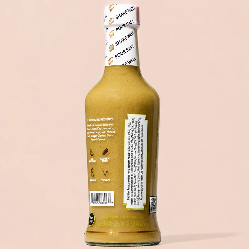 Authentic Tabañero Jalapeño Avocado Taco Sauce (9 oz.)