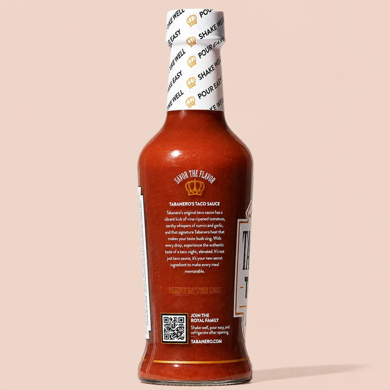 Authentic Tabañero Original Taco Sauce (9 oz.)
