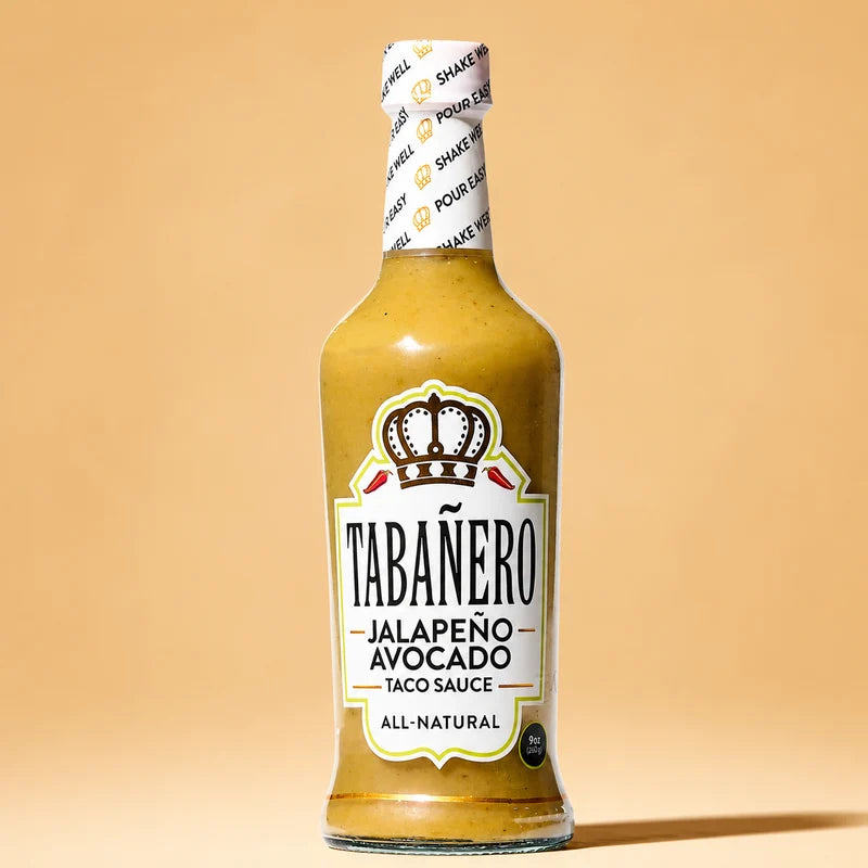 Authentic Tabañero Jalapeño Avocado Taco Sauce (9 oz.)