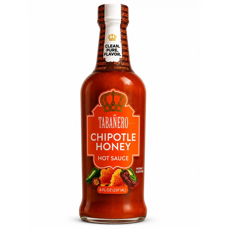 Authentic Tabañero Chipotle Honey Hot Sauce (8 oz.)