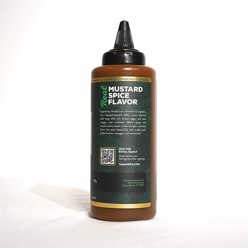Authentic Tabañero Everglades Gold BBQ Sauce (14.5 oz.)