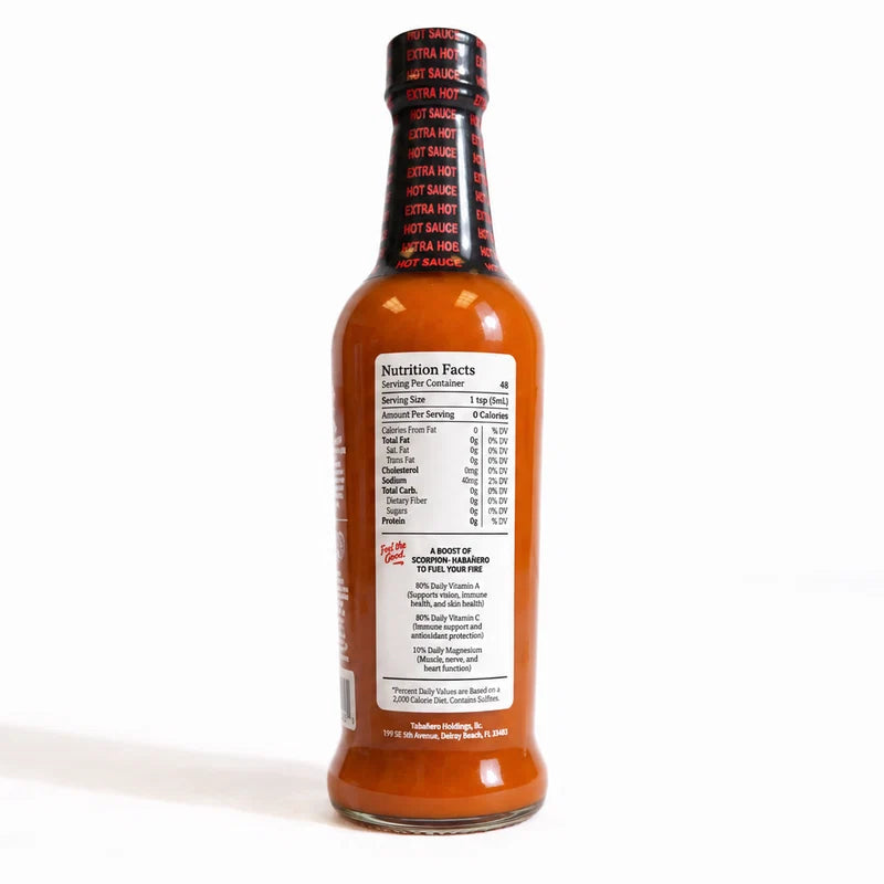 Authentic Tabañero Extra Hot Hot Sauce (8 oz.)