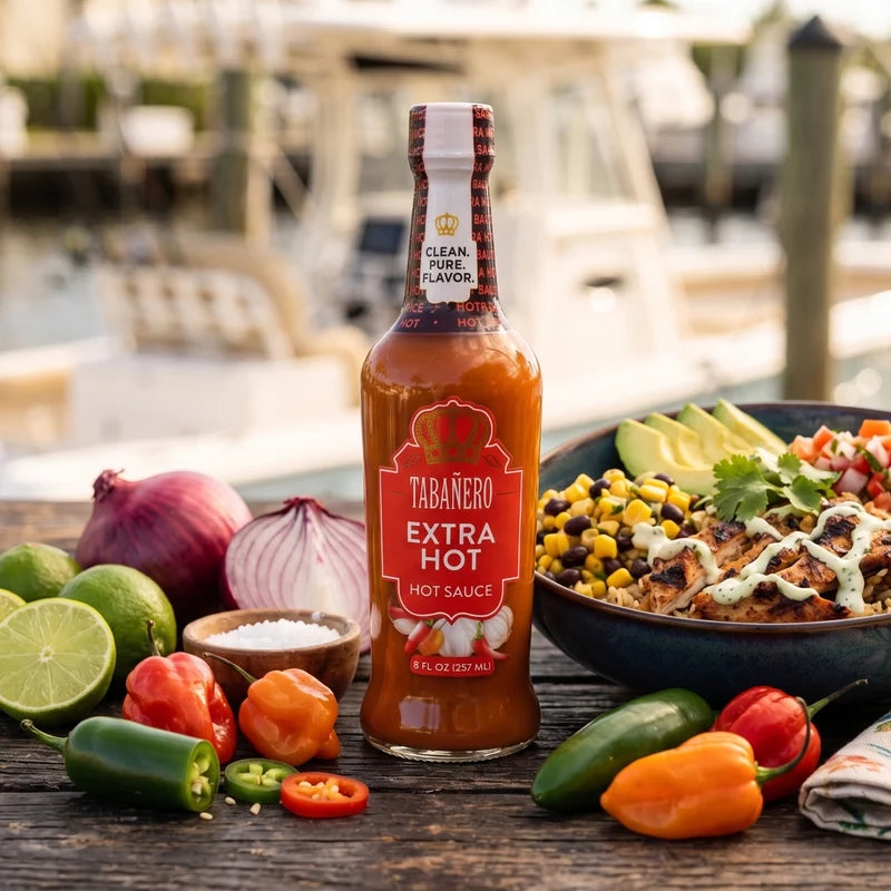 Authentic Tabañero Extra Hot Hot Sauce (8 oz.)
