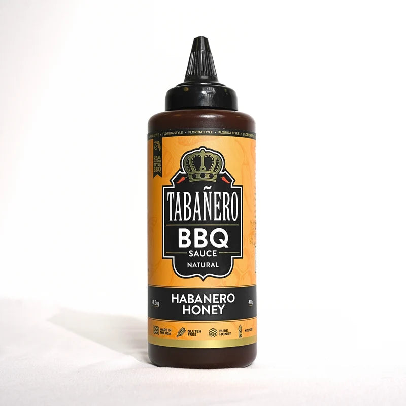 Authentic Tabañero Habanero Honey BBQ Sauce (14.5 oz.)