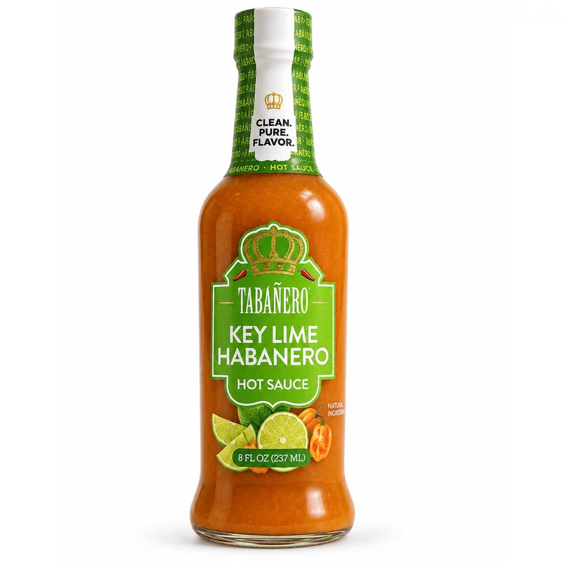 Authentic Tabañero Key Lime Habanero Hot Sauce (8 oz.)