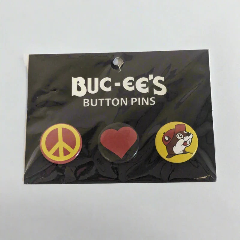 Buc-ee's Authentic Button Pins