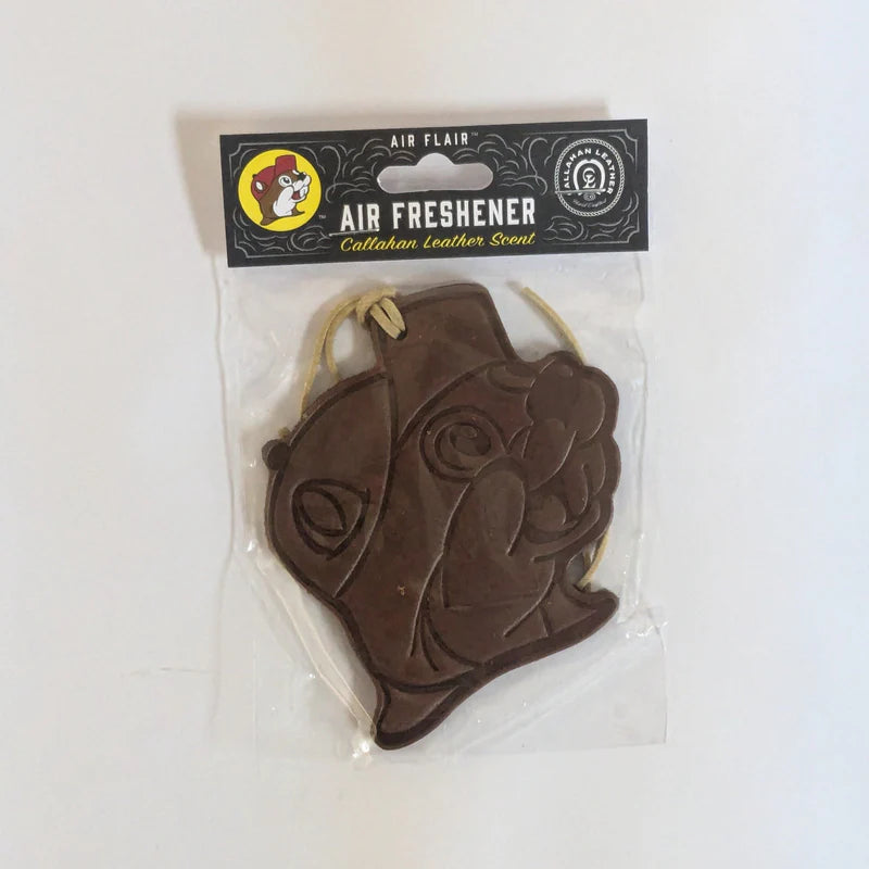 Buc-ee's Callahan Premium Leather Car Air Freshener