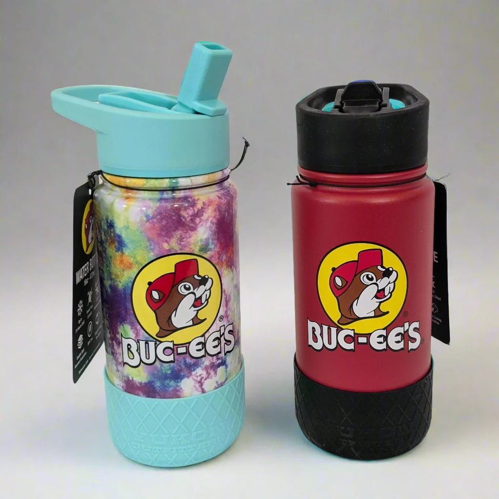 Buc-ee's Kids Leak-Proof Water Bottle with Flip Spout