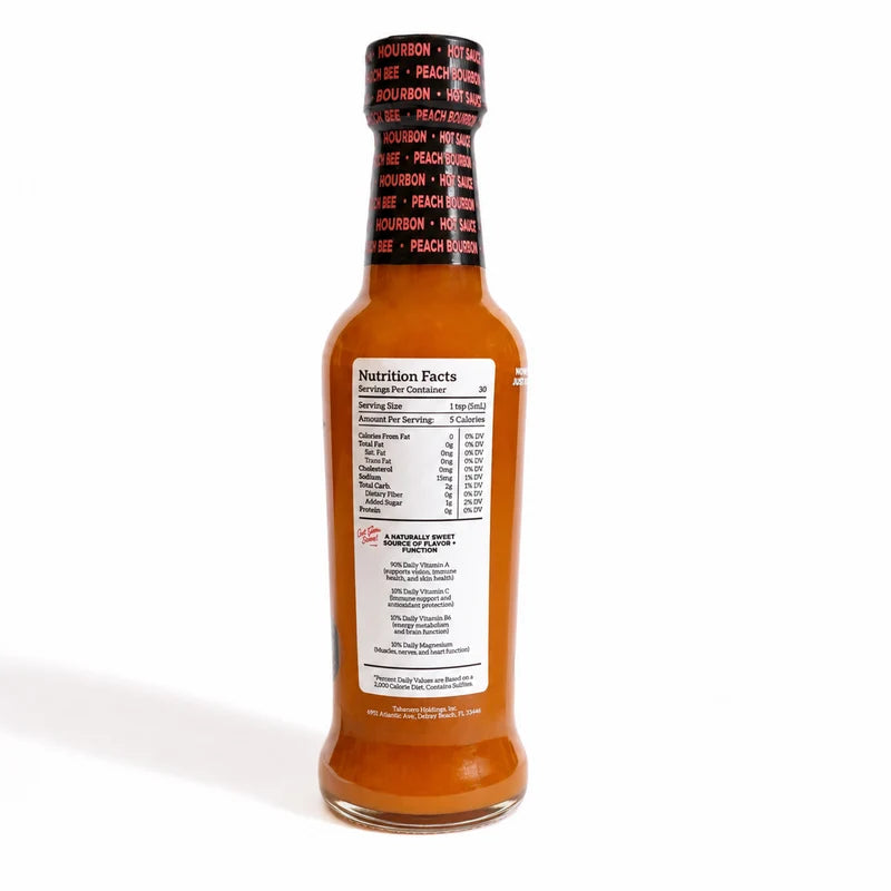 Authentic Tabañero Peach Bourbon Hot Sauce (5 oz.)