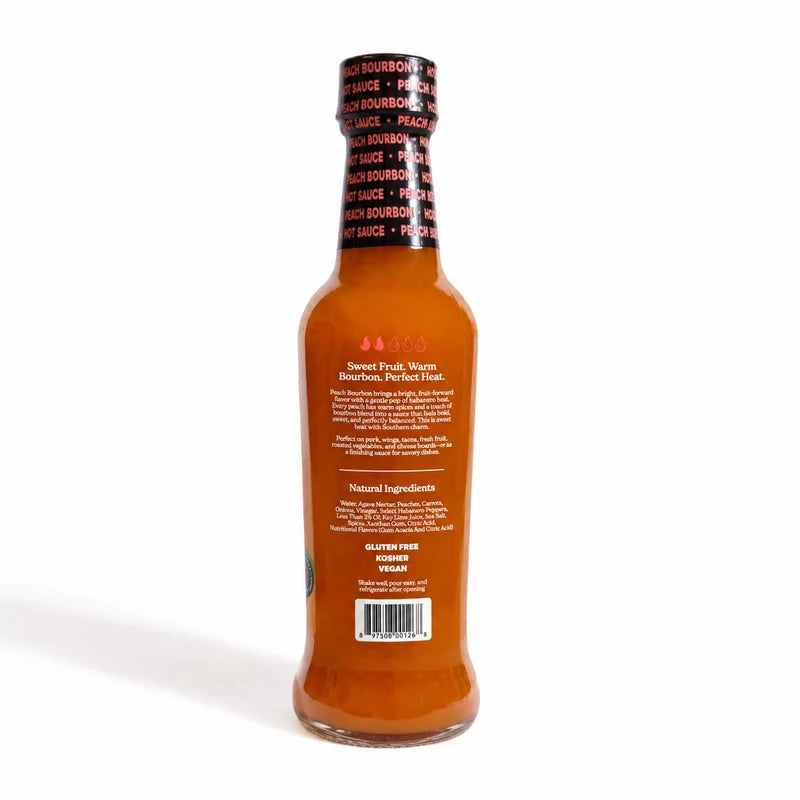Authentic Tabañero Peach Bourbon Hot Sauce (5 oz.)
